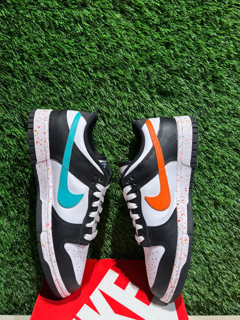 Nike Dunk Low Multiple Swooshes White Washed Teal (Women's) Sz 6.5M