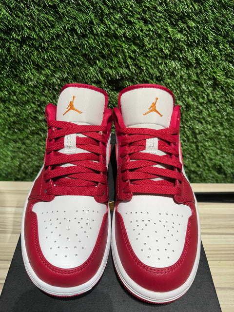 Jordan 1 Low Cardinal Red Sz 8