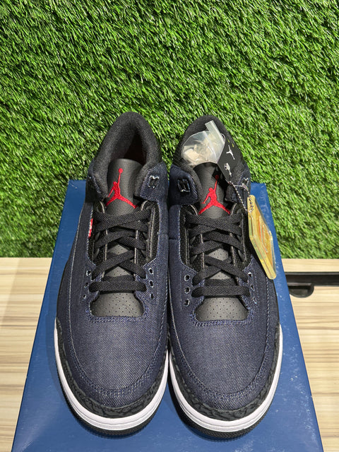 Jordan 3 Retro Levi’s Indigo Sz 11