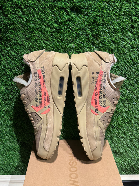 Nike Air Max 90 Off-White Desert Ore Sz 9M