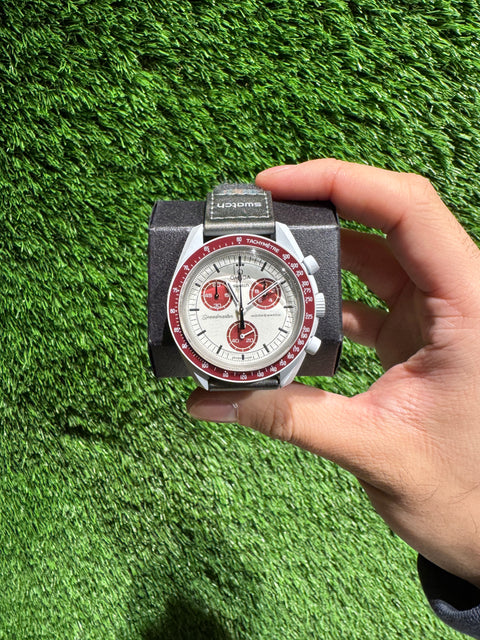 Swatch x Omega Bioceramic Moonswatch Mission to Pluto SO33M101