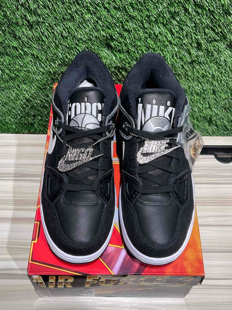 Nike Air Force 3 Low SP Nigo Black White Sz 11.