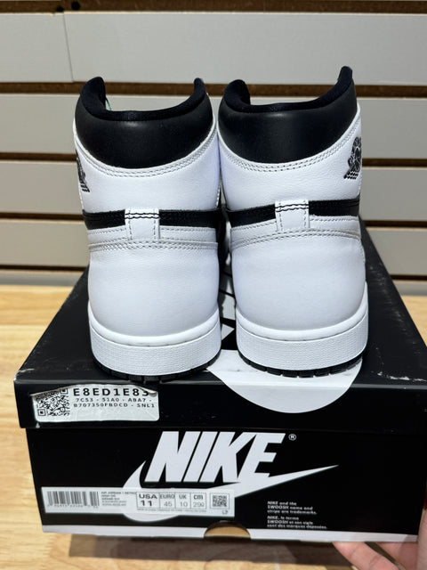 Jordan 1 Retro High OG Black White Sz 11