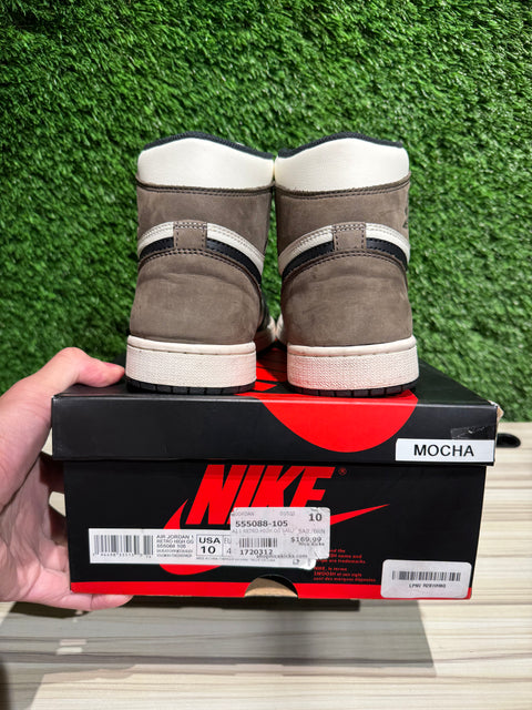 Jordan 1 Retro High Dark Mocha Sz 10M