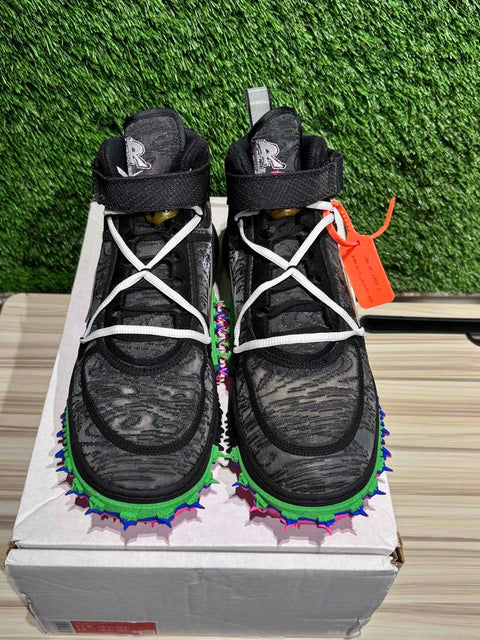 Nike Air Force 1 Mid Off-White Black Sz 11.5M