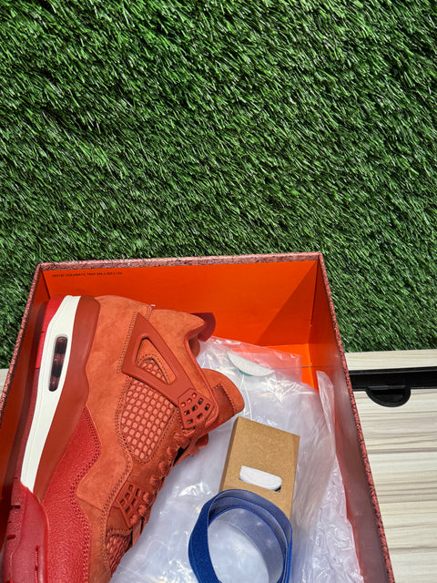 Air Jordan 4 Retro OG SP Nigel Sylvester Brick by Brick Sz 10M