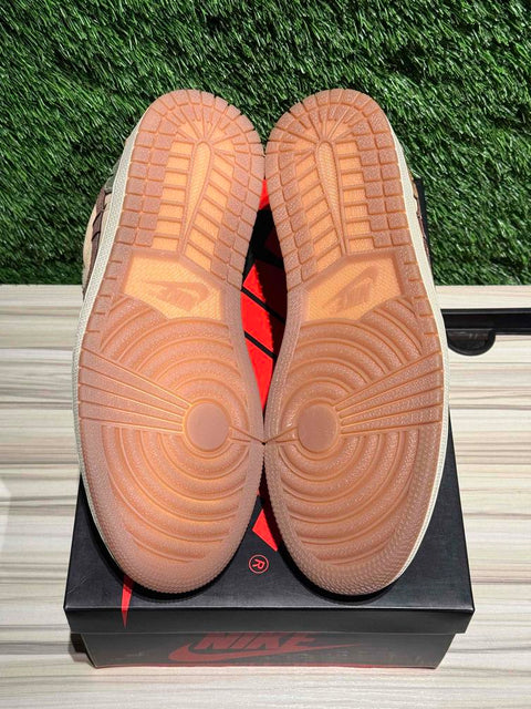 Jordan 1 Retro Low OG Zion Williamson Voodoo Sz 16M,