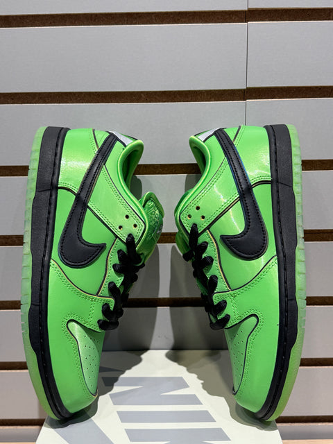 Nike SB Dunk Low The Powerpuff Girls Buttercup Sz 7
