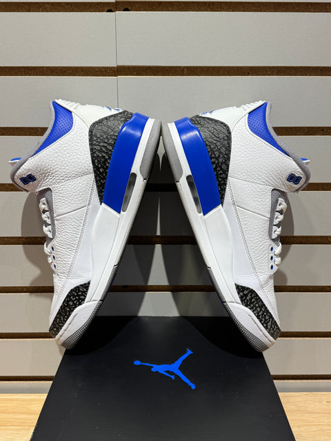 Jordan 3 Retro Racer Blue Sz 12