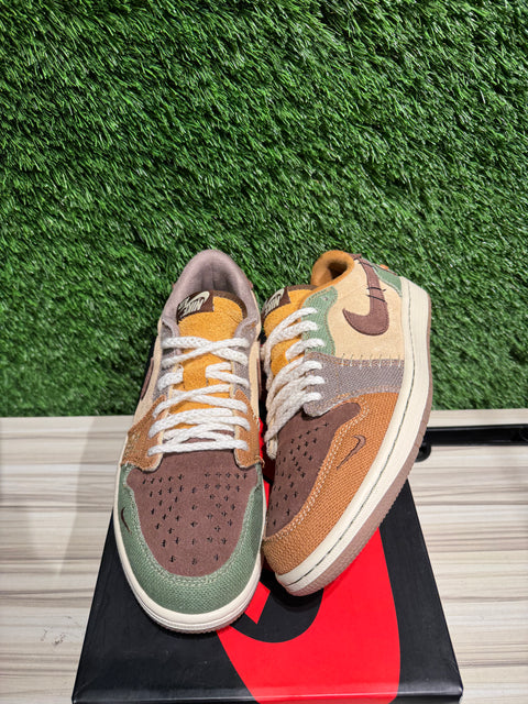 Jordan 1 Retro Low OG Zion Williamson Voodoo Sz 8.5