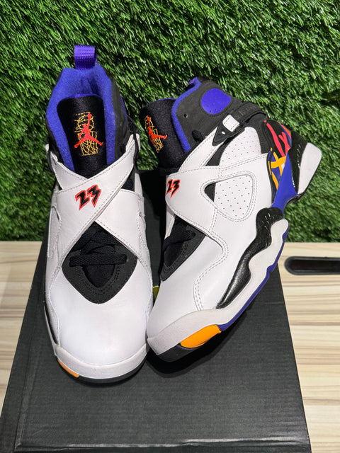 Jordan 8 Retro Three Peat (GS) Sz 6Y