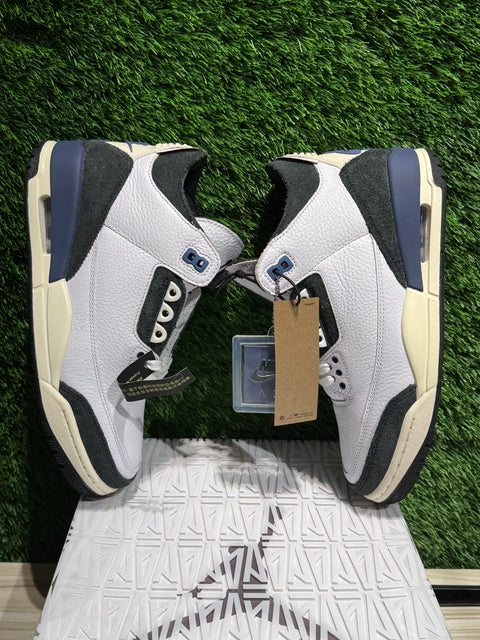 Jordan 3 Retro OG SP A Ma Maniére Diffused Blue Sz 7M/8.5W