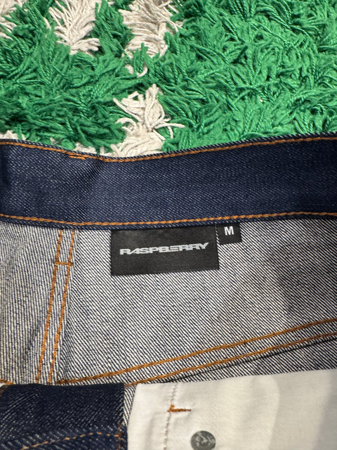 GV Gallery Raspberry Hills Ichiro Raw Denim Shorts Sz M