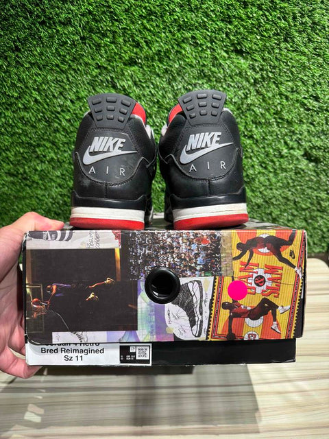 Jordan 4 Retro Bred Reimagined Sz 11M