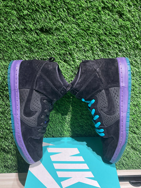 Nike SB Dunk High Black Grape z 8M
