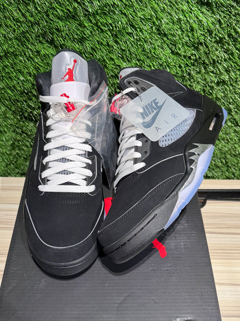 Jordan 5 Retro OG Black Metallic Reimagined Sz 9.5