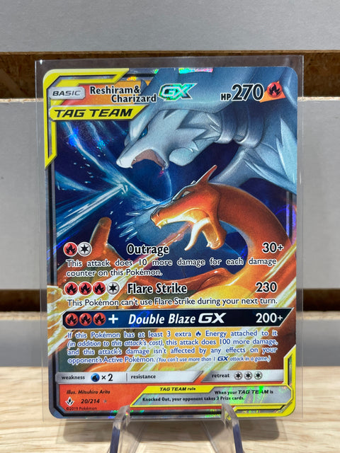 Reshiram & Charizard GX - SM - Unbroken Bonds (SM10) (HOLO)