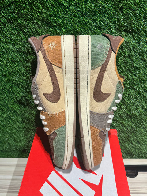 Jordan 1 Retro Low OG Zion Williamson Voodoo Sz 10.5