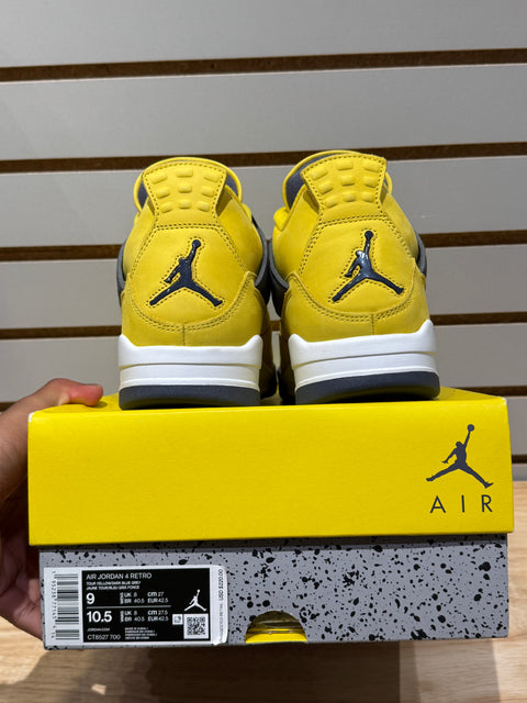 Jordan 4 Retro Lightning (2021) Sz 9