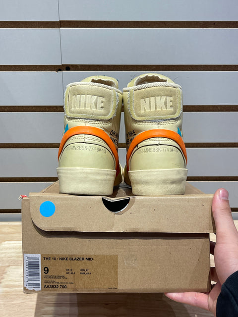 Nike Blazer Mid Off-White All Hallow's Eve Sz 9