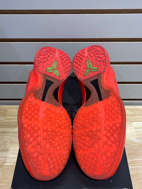 Nike Kobe 6 Protro Reverse Grinch Sz 11.5M