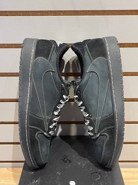 Jordan 1 Retro Low OG SP Travis Scott Black Phantom Sz 12M