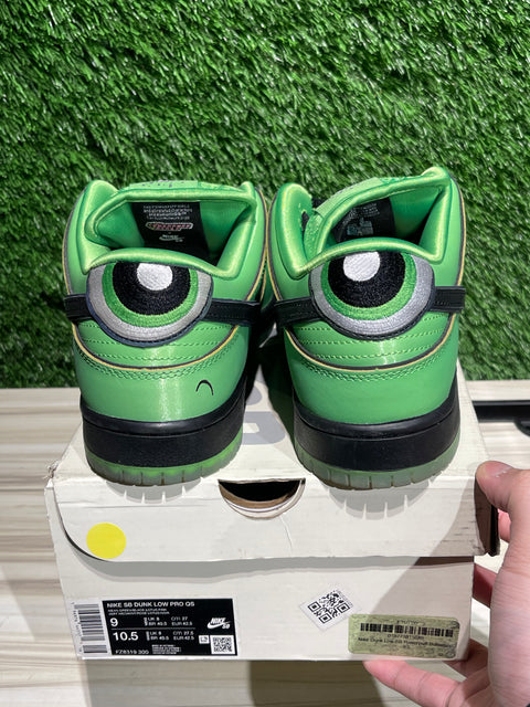 Nike SB Dunk Low The Powerpuff Girls Buttercup