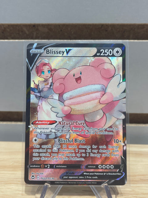 Blissey V TG22/TG30 - Pokemon SWSH12: Silver Tempest Trainer Gallery (SWSH12: TG)