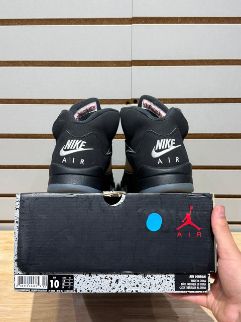 Jordan 5 Retro Black Metallic (2016) Sz 10