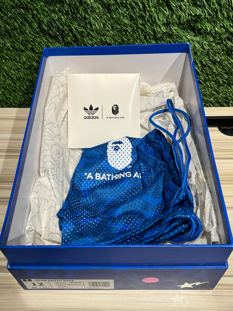 adidas Stan Smith Bape 30th Anniversary White Sz 12