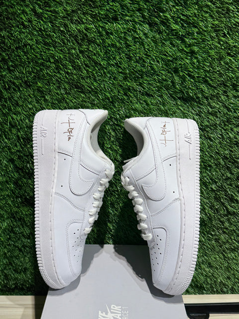 Nike Air Force 1 Low '07 White (Travis Scott Cactus Jack Utopia Edition) (Women's) Sz 7.5M/9W