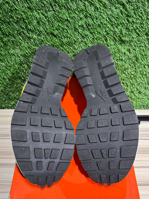 Nike Vaporwaffle sacai Tour Yellow Stadium Green Sz 10.5M