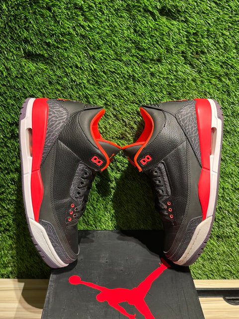 Jordan 3 Retro Crimson Sz 9M