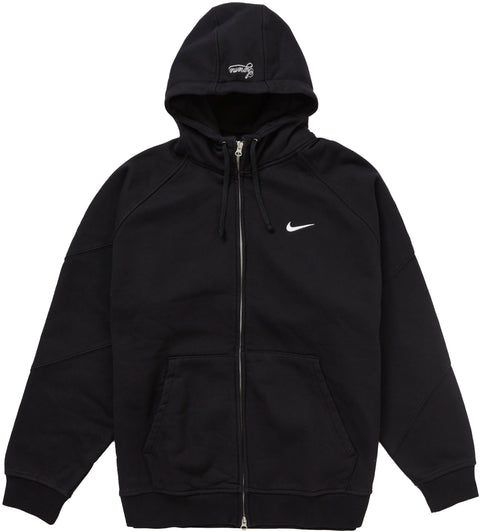 Supreme Nike Zip Up Hooded Sweatshirt Black