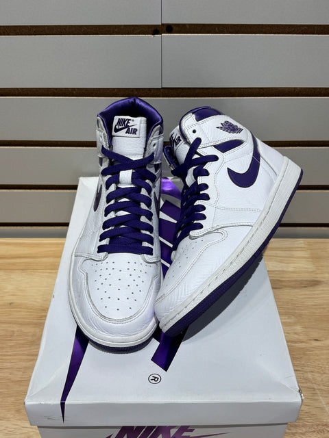 Jordan 1 Retro High Court Purple (Women's) Sz 9.5M / 11W