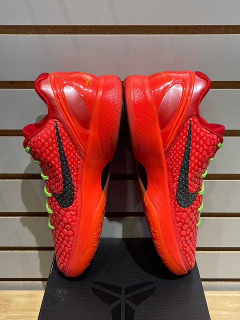 Nike Kobe 6 Protro Reverse Grinch Sz 11.5M