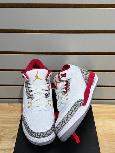 Jordan 3 Retro Cardinal (GS) Sz 6.5Y