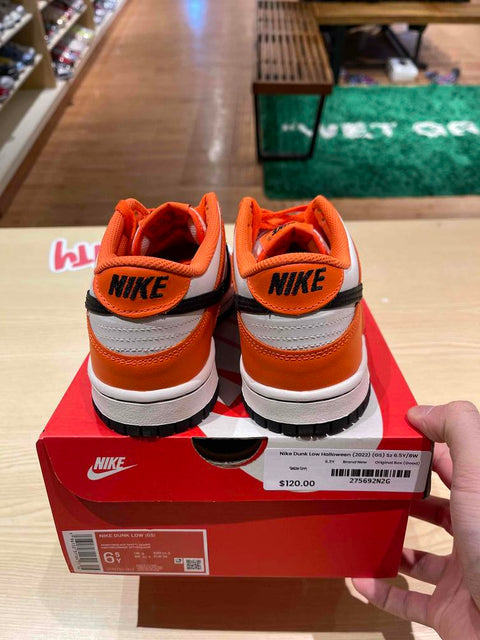 Nike Dunk Low Halloween (2022) (GS) Sz 6.5Y/8W