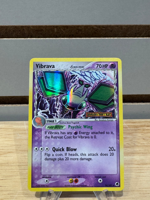 Vibrava - 024/101 (Delta Species) - Pokemon EX Dragon Frontiers (DF)