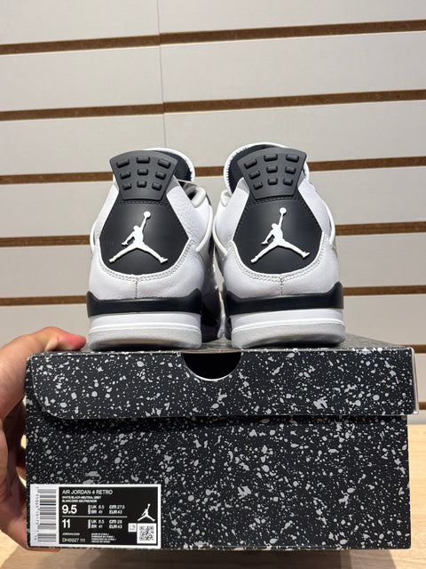 Jordan 4 Retro Military Black Sz 9.5