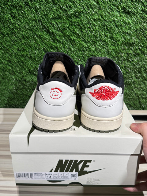 Jordan 1 Retro Low OG SP Travis Scott Olive (Women's) Sz 11.5