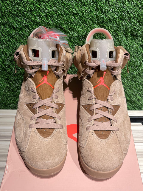 Jordan 6 Retro Travis Scott British Khaki Sz 10.5M