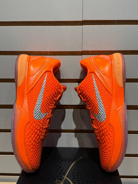 Nike Kobe 6 Protro Total Orange Sz 9