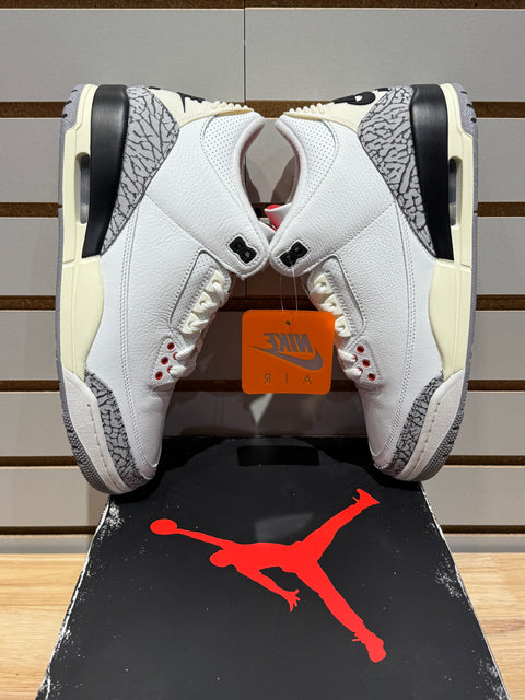Jordan 3 Retro White Cement Reimagined Sz 10