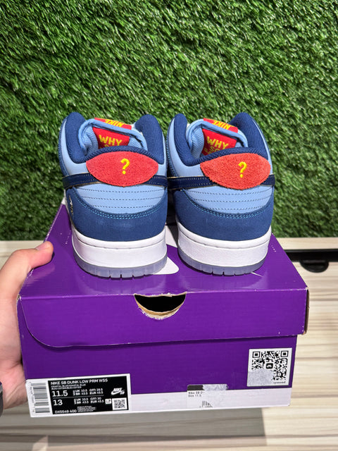 Nike SB Dunk Low Pro Why So Sad? Sz 11.5M