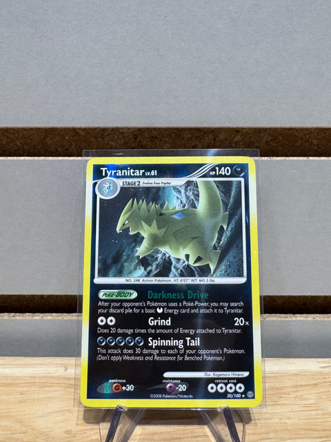 Tyranitar - 30/100 Pokemon (DP Stormfront) - Deck Exclusives (PR)
