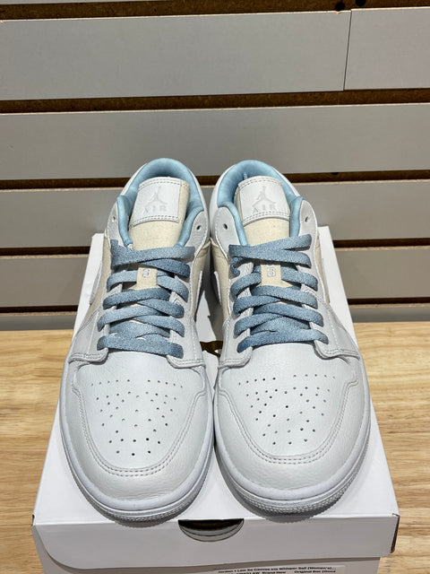 Jordan 1 Low Se Canvas Iris Whisper Sail (Women's) Sz 10