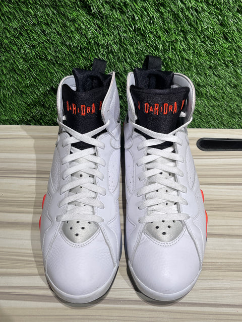 Jordan 7 Retro White Infrared Sz 11M