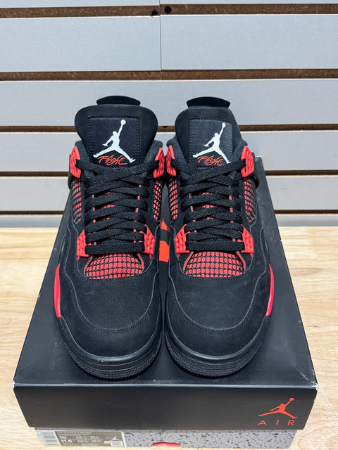 Jordan 4 Retro Red Thunder Sz 10