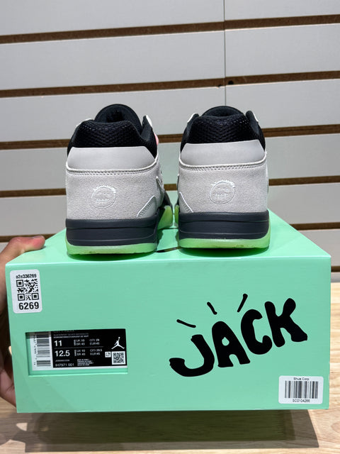 Jordan Jumpman Jack TR Travis Scott x Chase B Black Night Silver Sz 11M